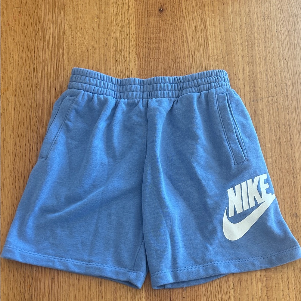 Nike Kids Sky Blue Athletic Shorts
